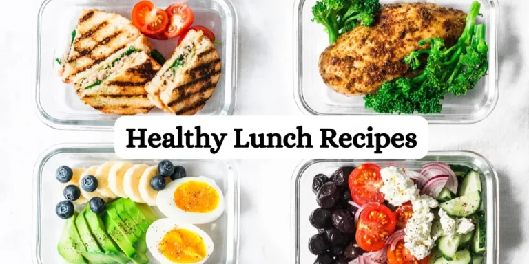 healthy lunch recipes