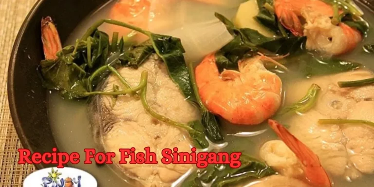 Recipe For Fish Sinigang