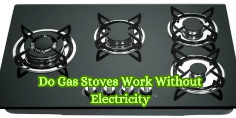 Do Gas Stoves Work Without Electricity